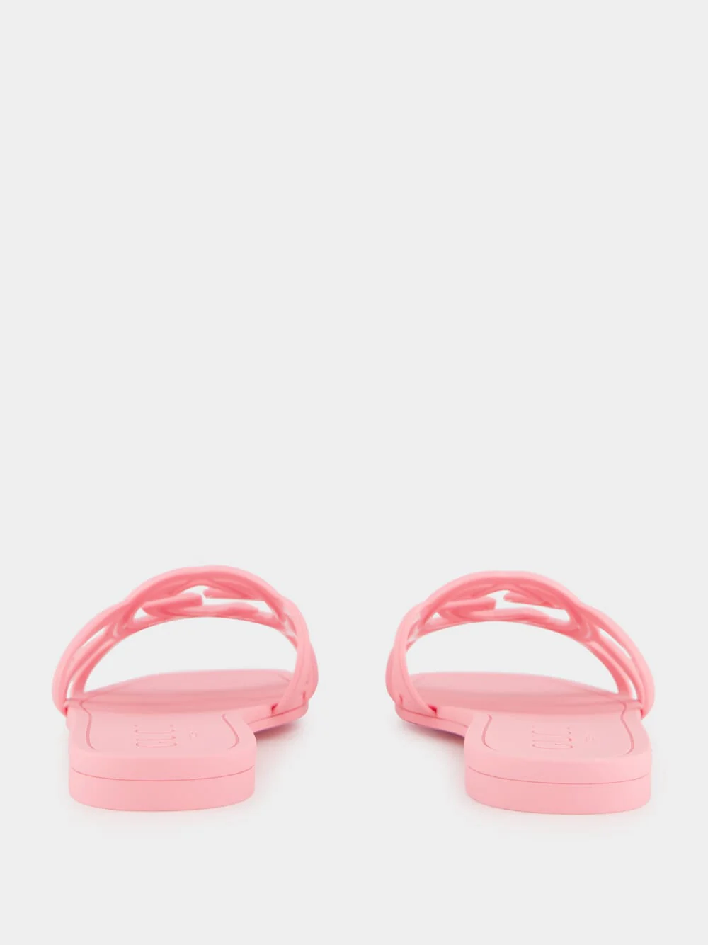 Interlocking G Pink Slide Sandal - Image 5