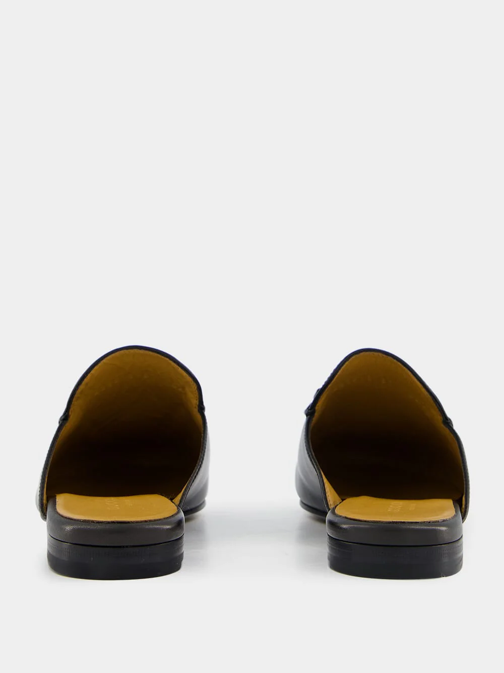 Princetown Black Leather Slipper - Image 5