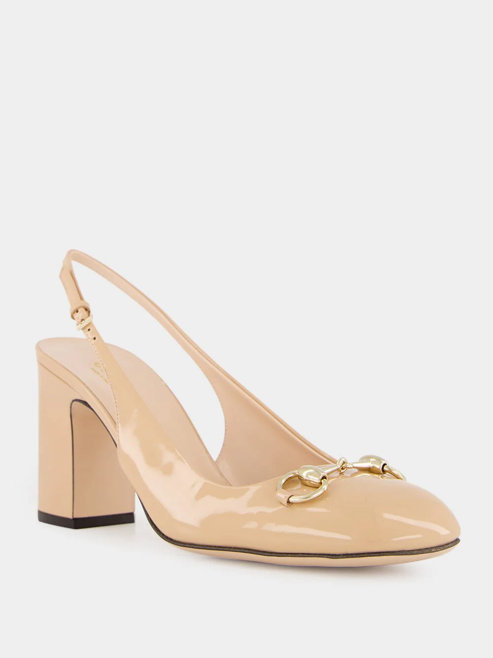 Rose Horsebit Slingback Heels - Image 8