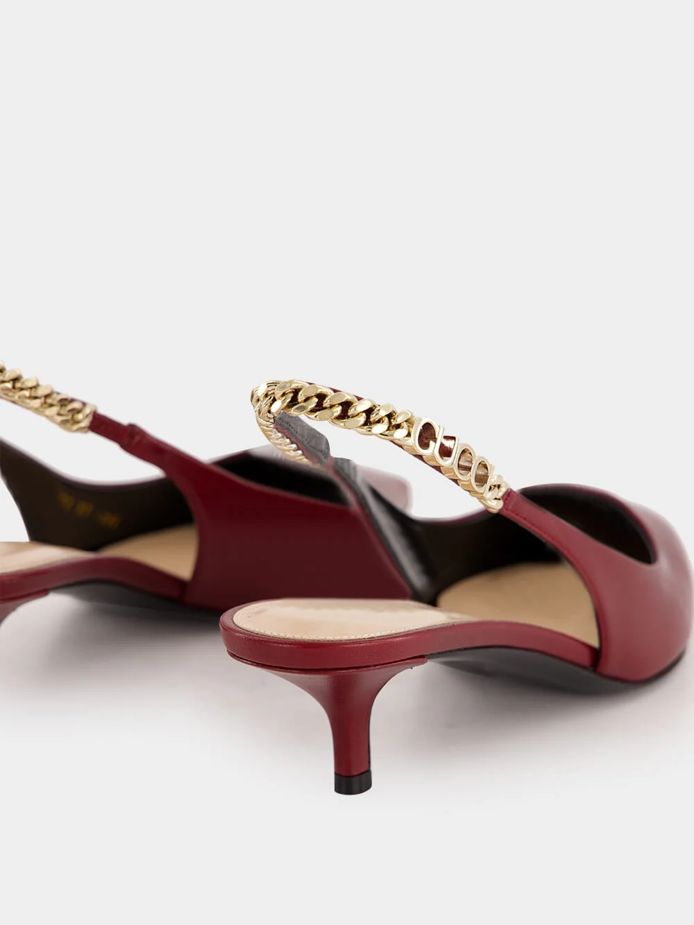 Rosso Ancora Signoria Pumps - Image 6