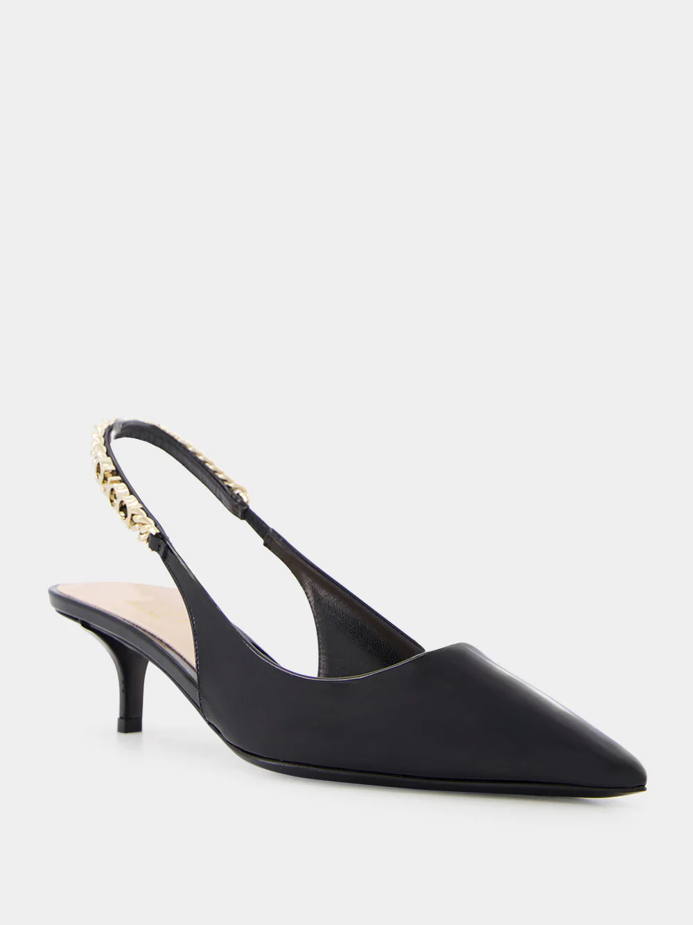 Signoria Slingback Black 105mm Pump - Image 2