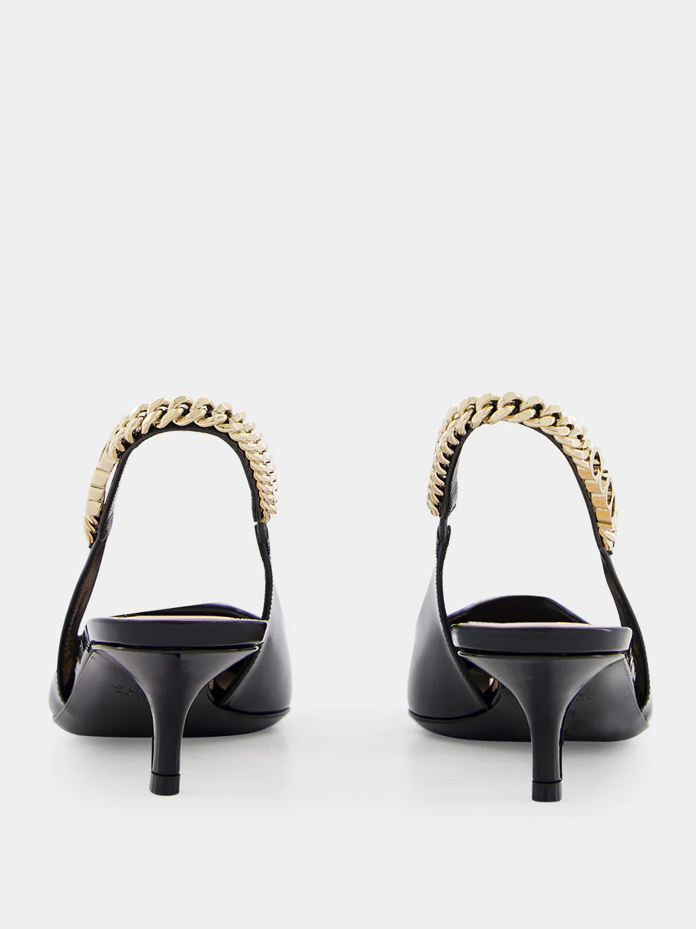 Signoria Slingback Black 105mm Pump - Image 5