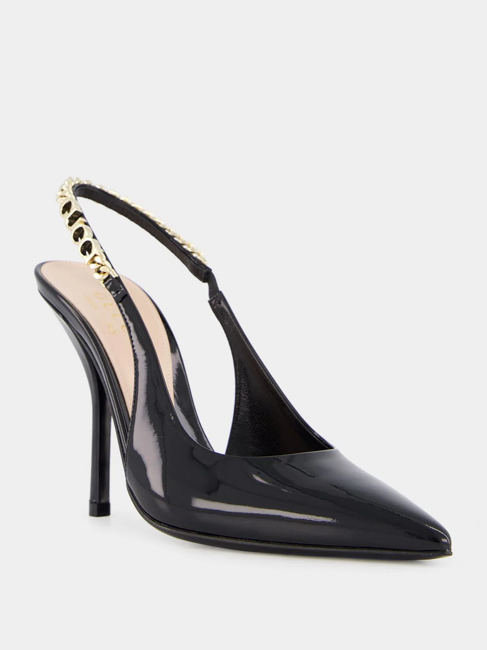 Signoria Slingback Black 105mm Pump - Image 2