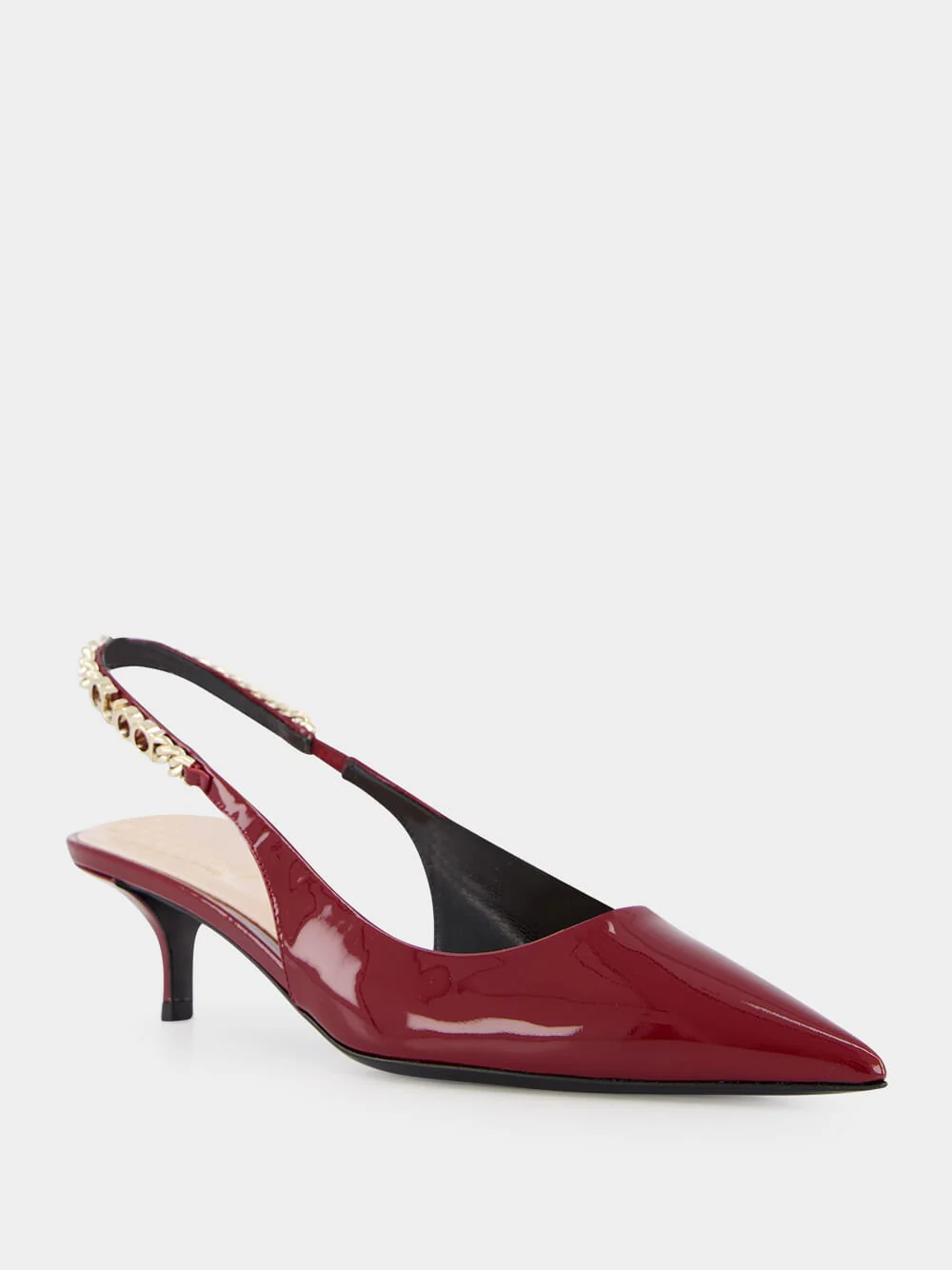 Signoria Slingback Rosso Ancora 105mm Pump - Image 2