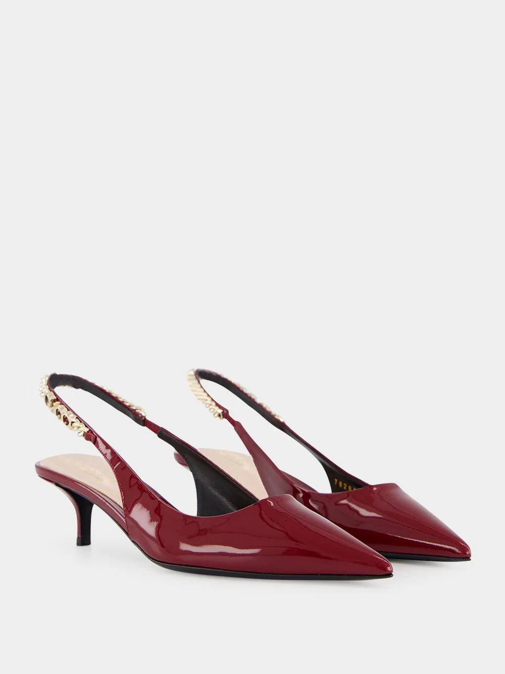 Signoria Slingback Rosso Ancora 105mm Pump - Image 3