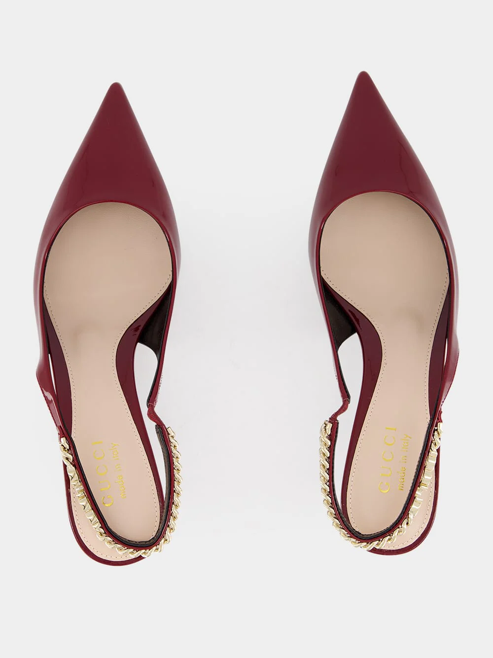 Signoria Slingback Rosso Ancora 105mm Pump - Image 4