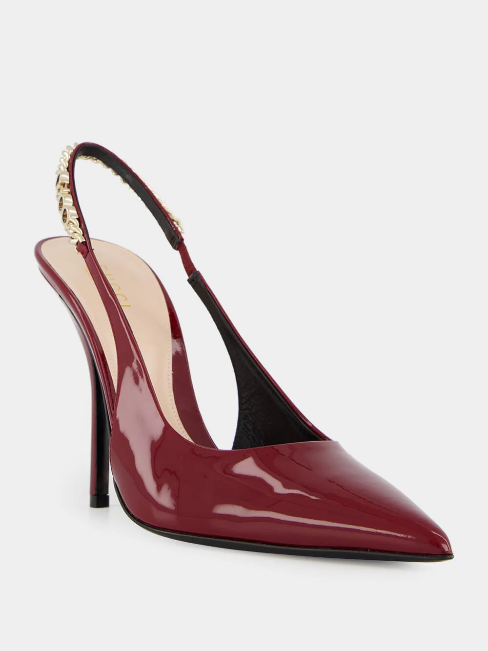 Signoria Slingback Rosso Ancora 105mm Pump - Image 2