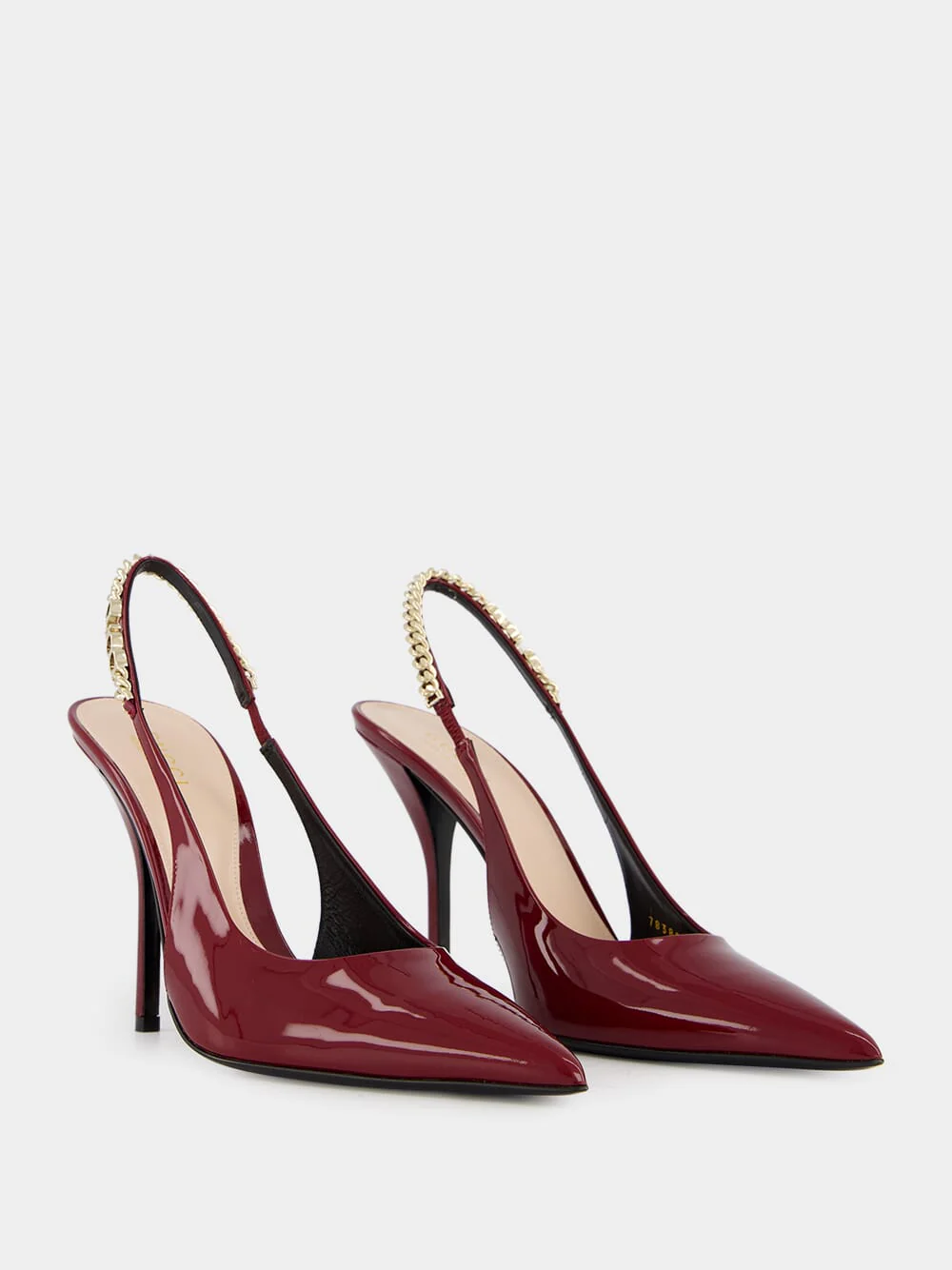 Signoria Slingback Rosso Ancora 105mm Pump - Image 3