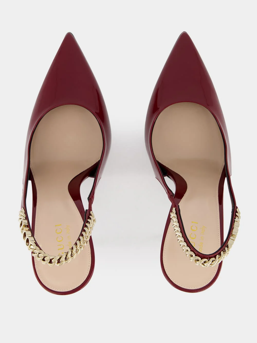 Signoria Slingback Rosso Ancora 105mm Pump - Image 4