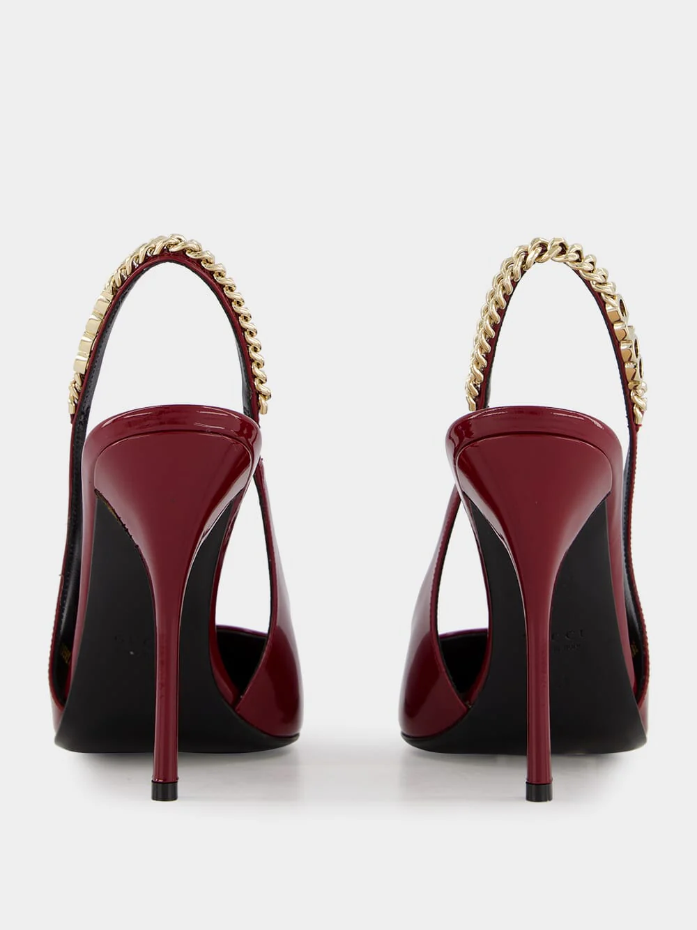 Signoria Slingback Rosso Ancora 105mm Pump - Image 5