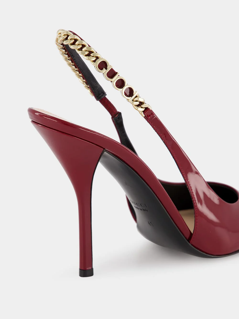Signoria Slingback Rosso Ancora 105mm Pump - Image 6