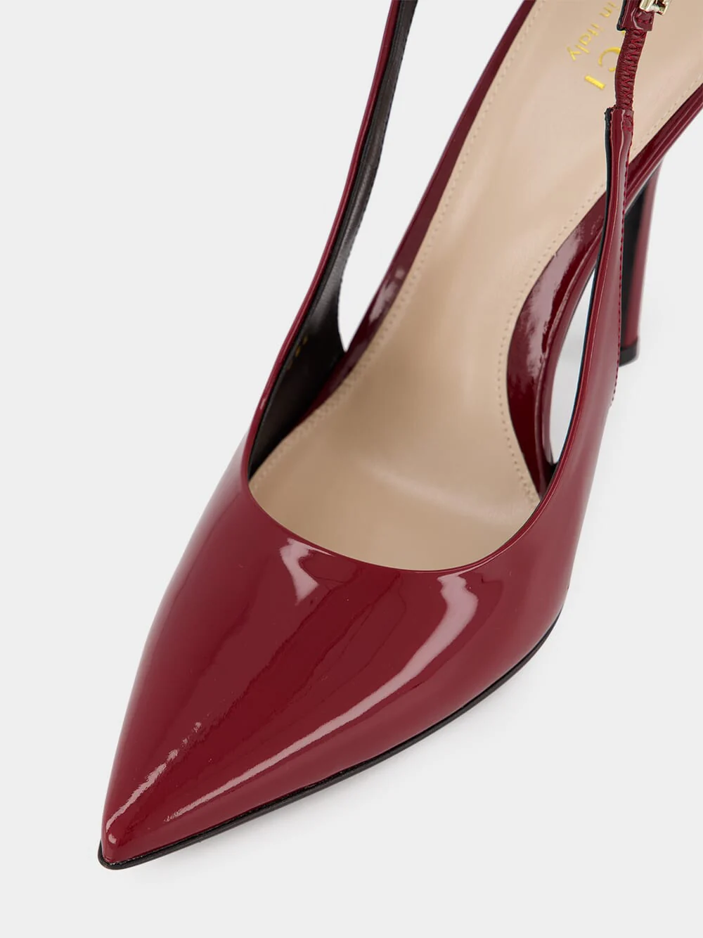 Signoria Slingback Rosso Ancora 105mm Pump - Image 7