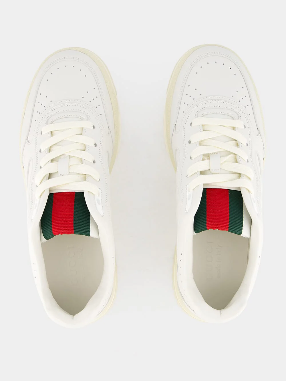 White Re-Web Sneakers - Image 4