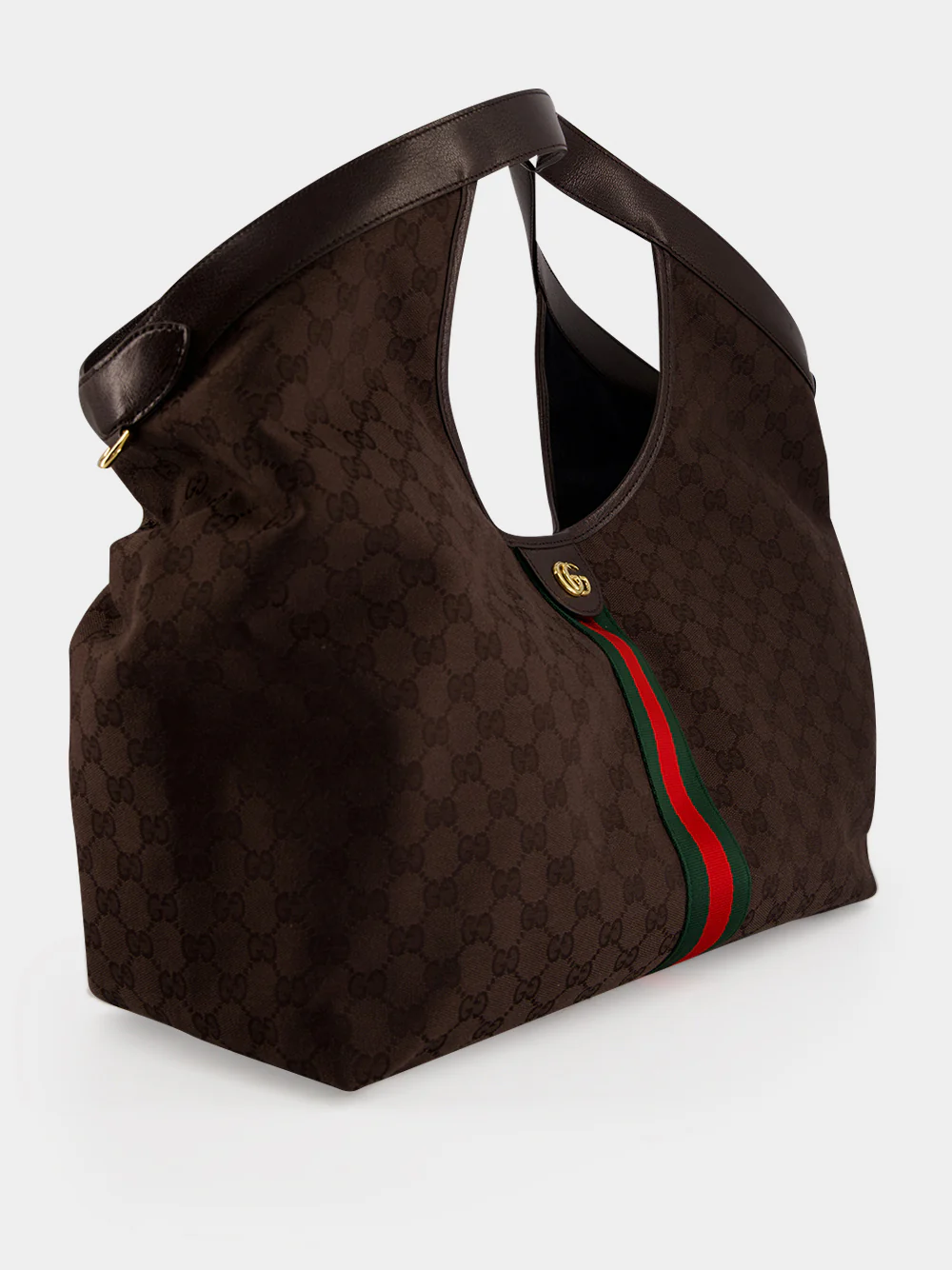 Dark Brown Giglio Large Tote Bag - Image 2