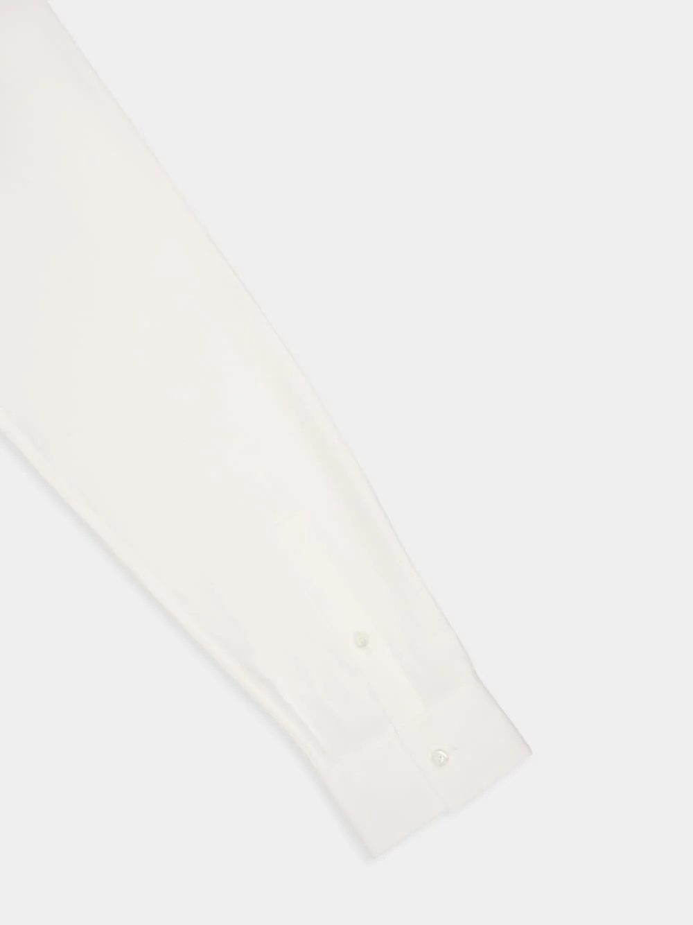 White Oxford Shirt with Web Collar - Image 4