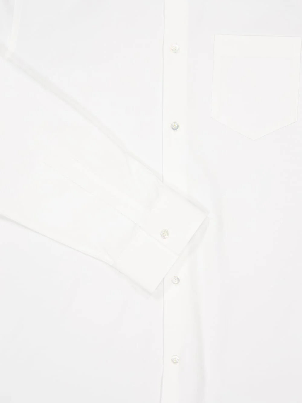 White Oxford Shirt with Web Collar - Image 4