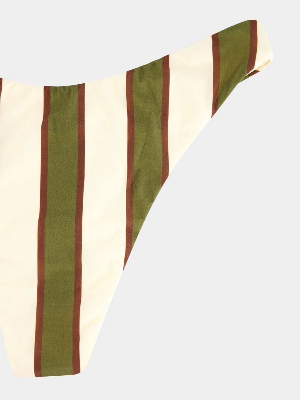 Olive Stripes Basic Thin Bikini Bottom - Image 4