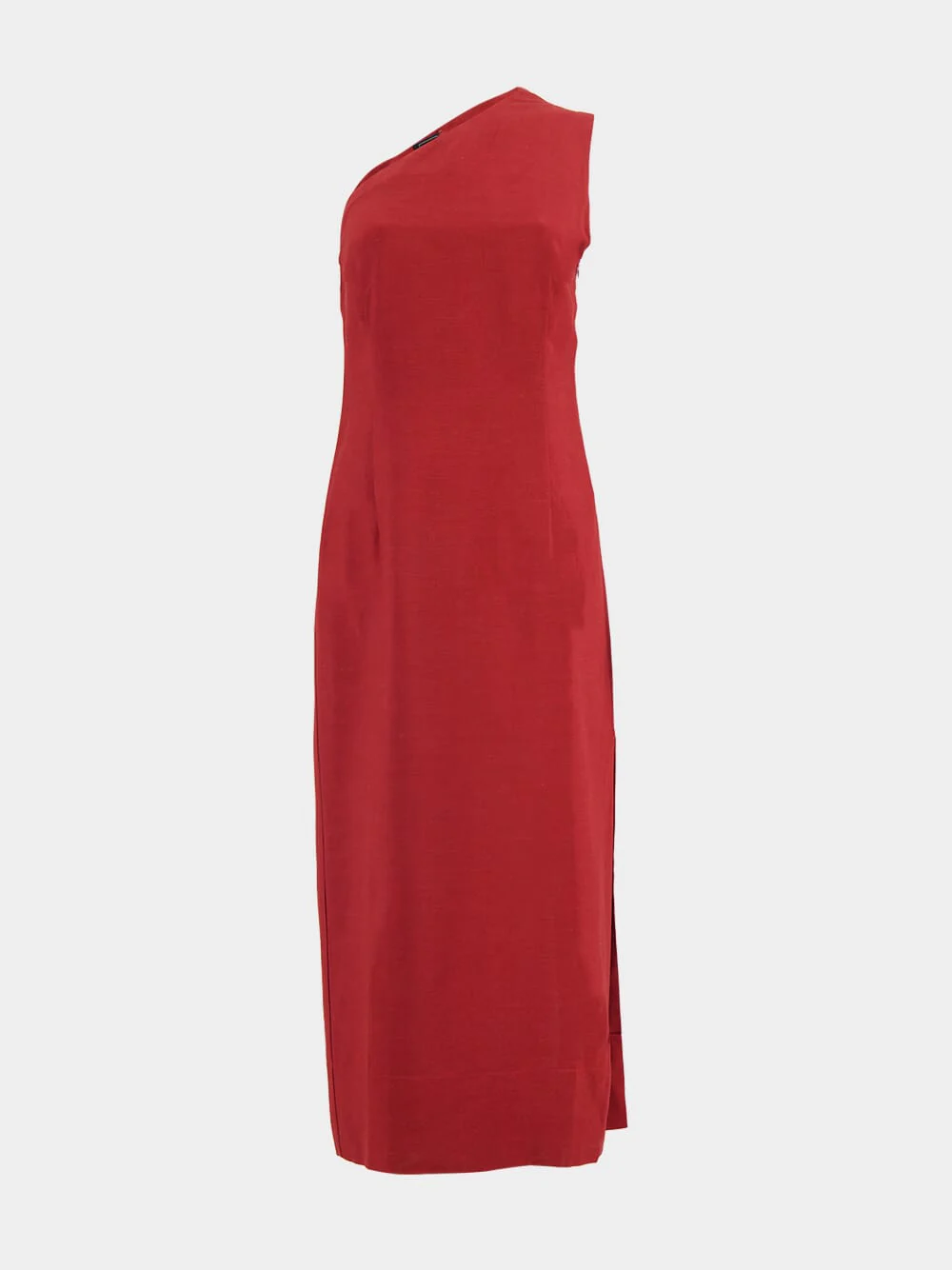 Maria Asymmetric Linen Dress