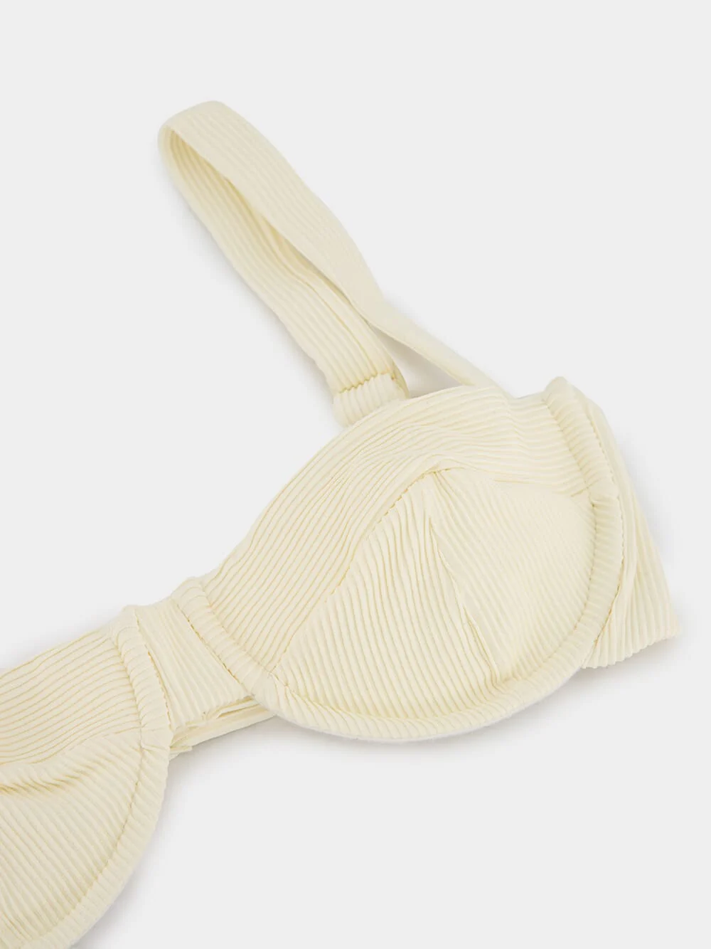Ribbed Gaia Top White Clay - Image 5