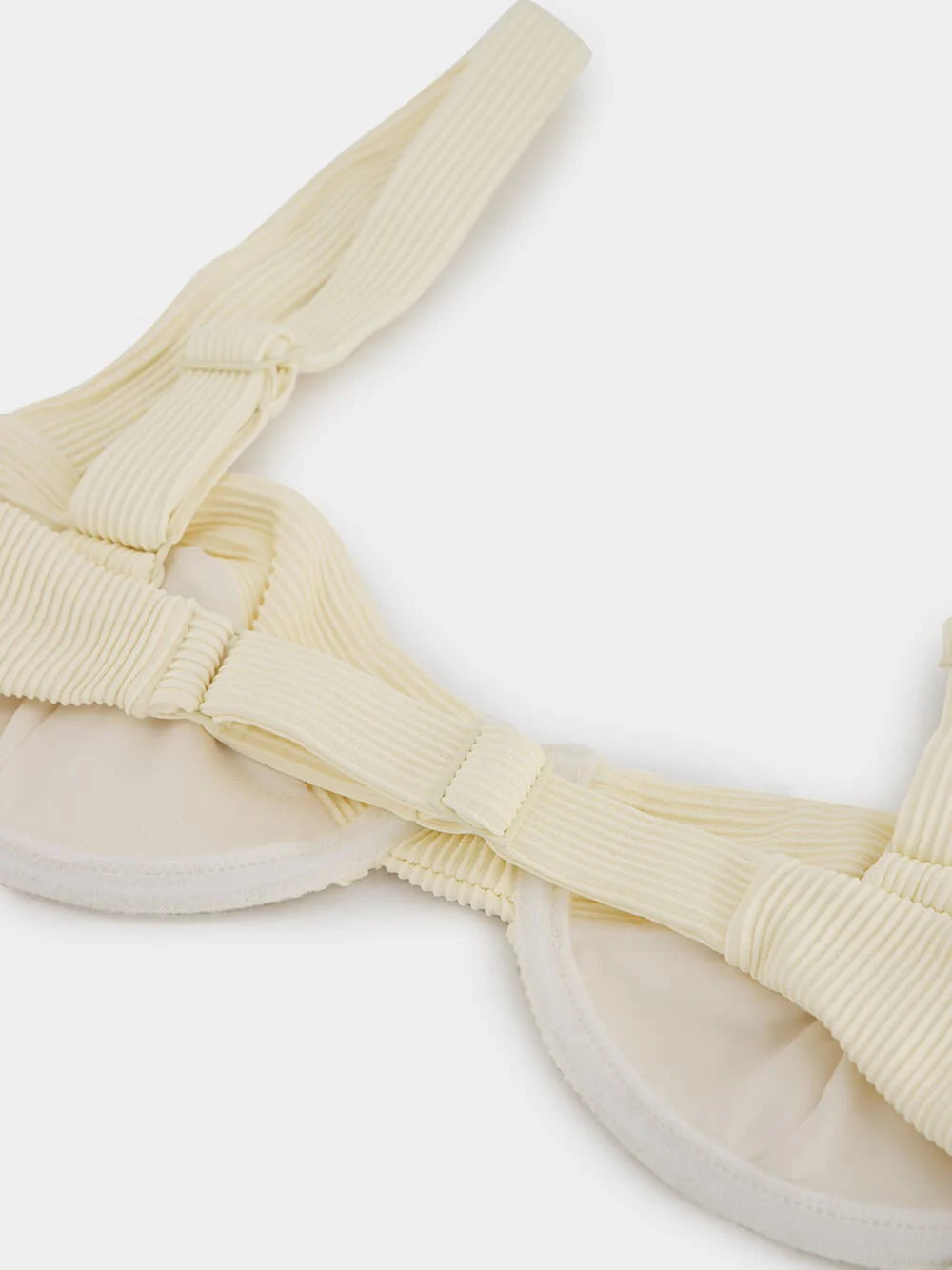 Ribbed Gaia Top White Clay - Image 6