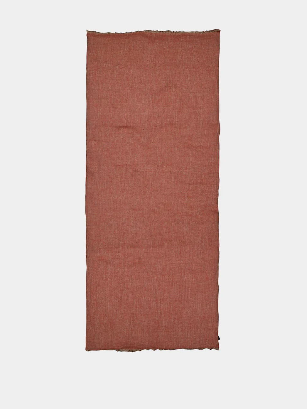 Brick Orange Bed Roll Cuba in Linen