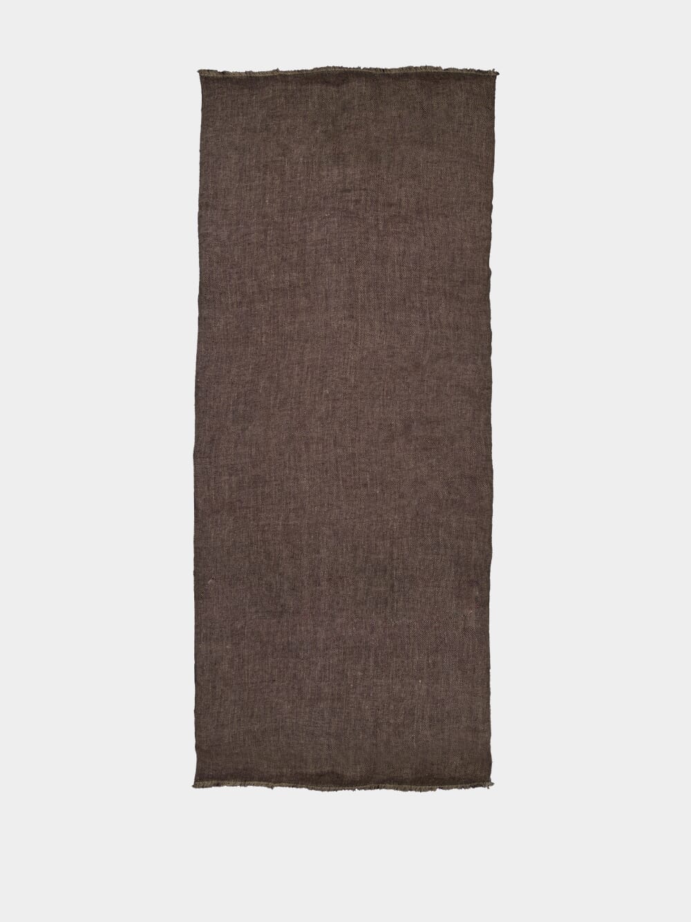 Charbon Brown Bed Roll Cuba in Linen