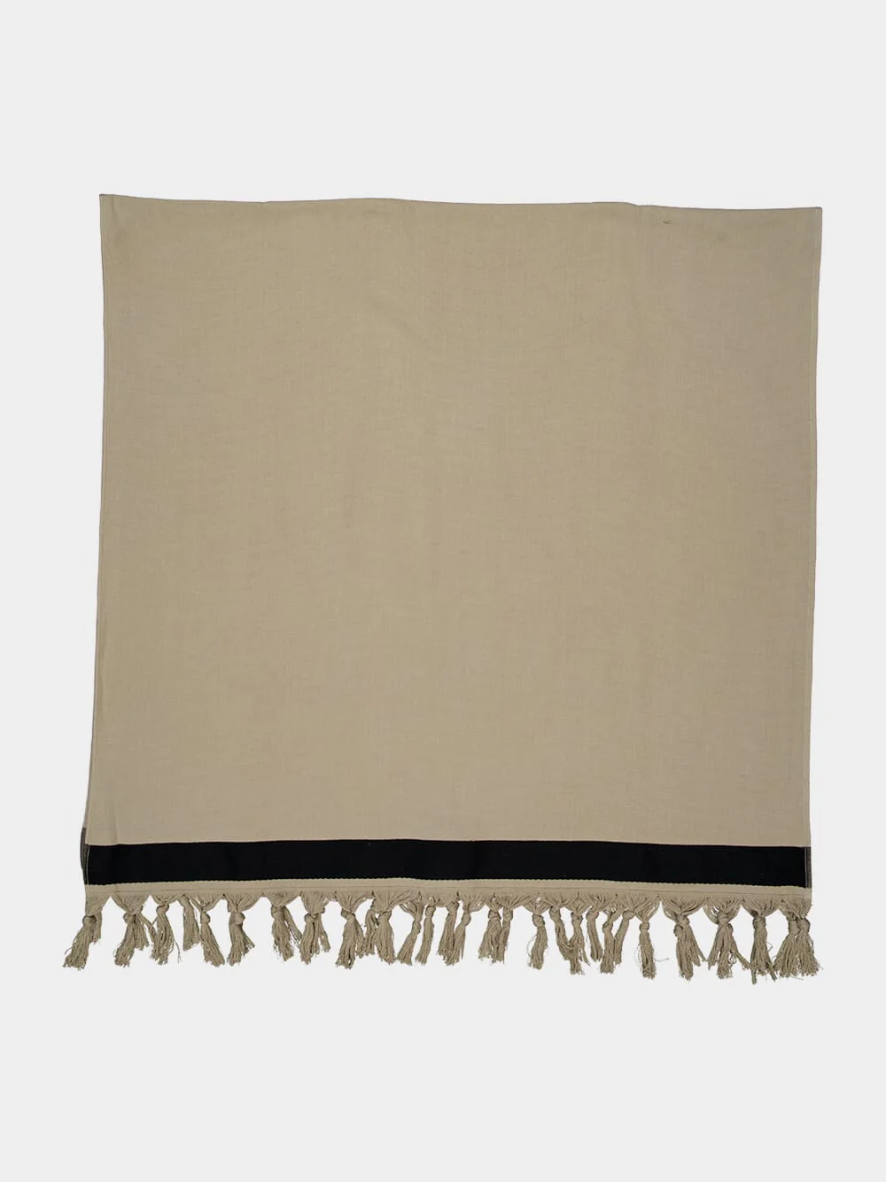 Taupe Copacabana Cotton Beach Towel - Image 2