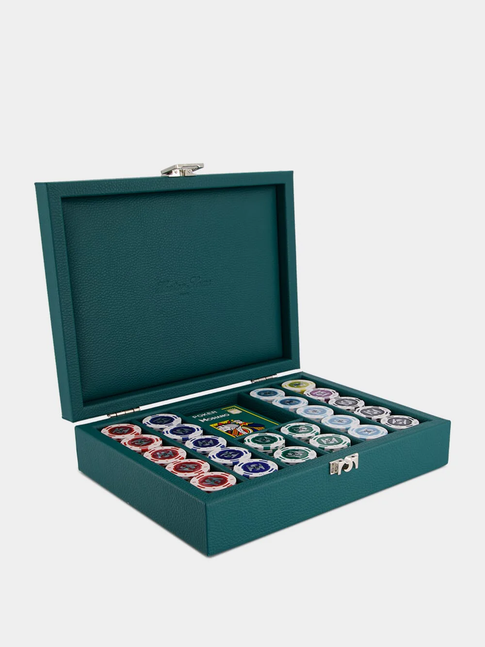 Avocado Leather Poker Set - Image 2