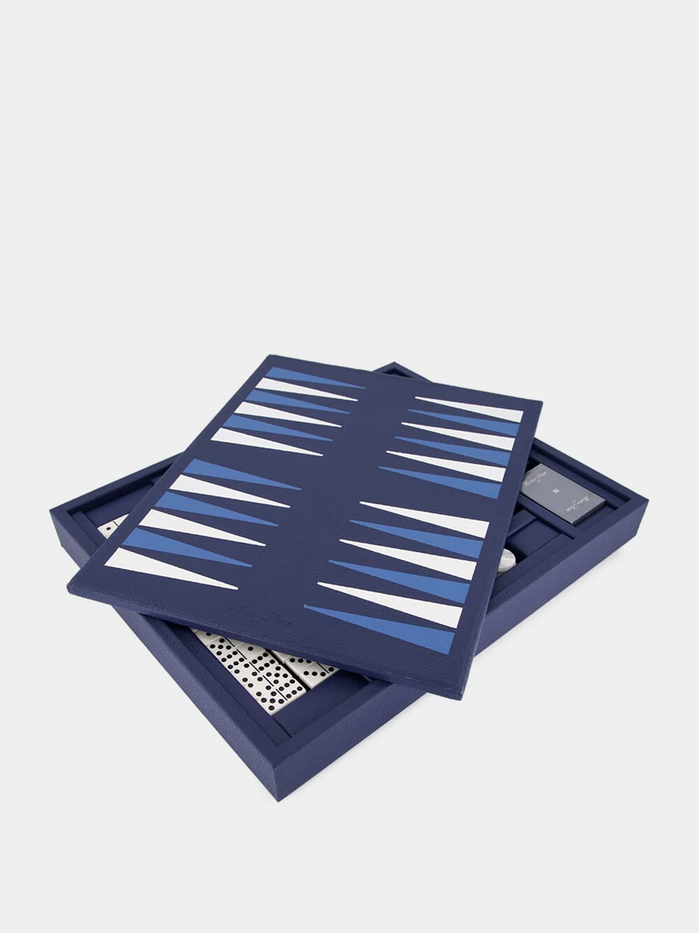 Bleu de France Leather Multi-Game Box