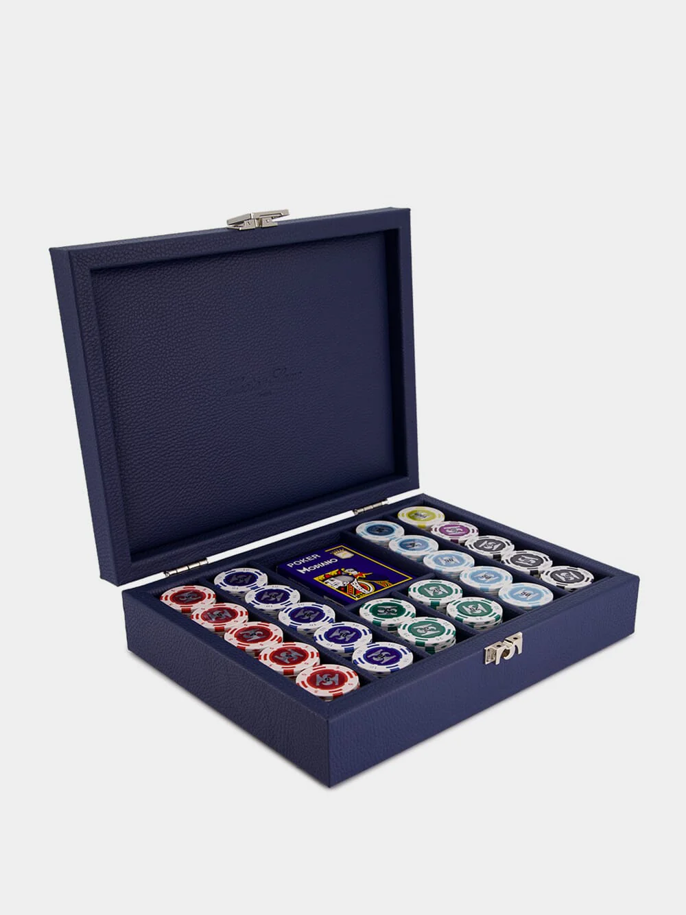Bleu de France Leather Poker Set - Image 2