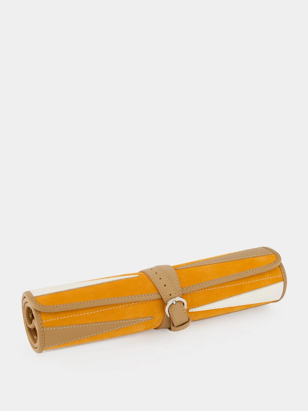 Orange Travel Backgammon Set