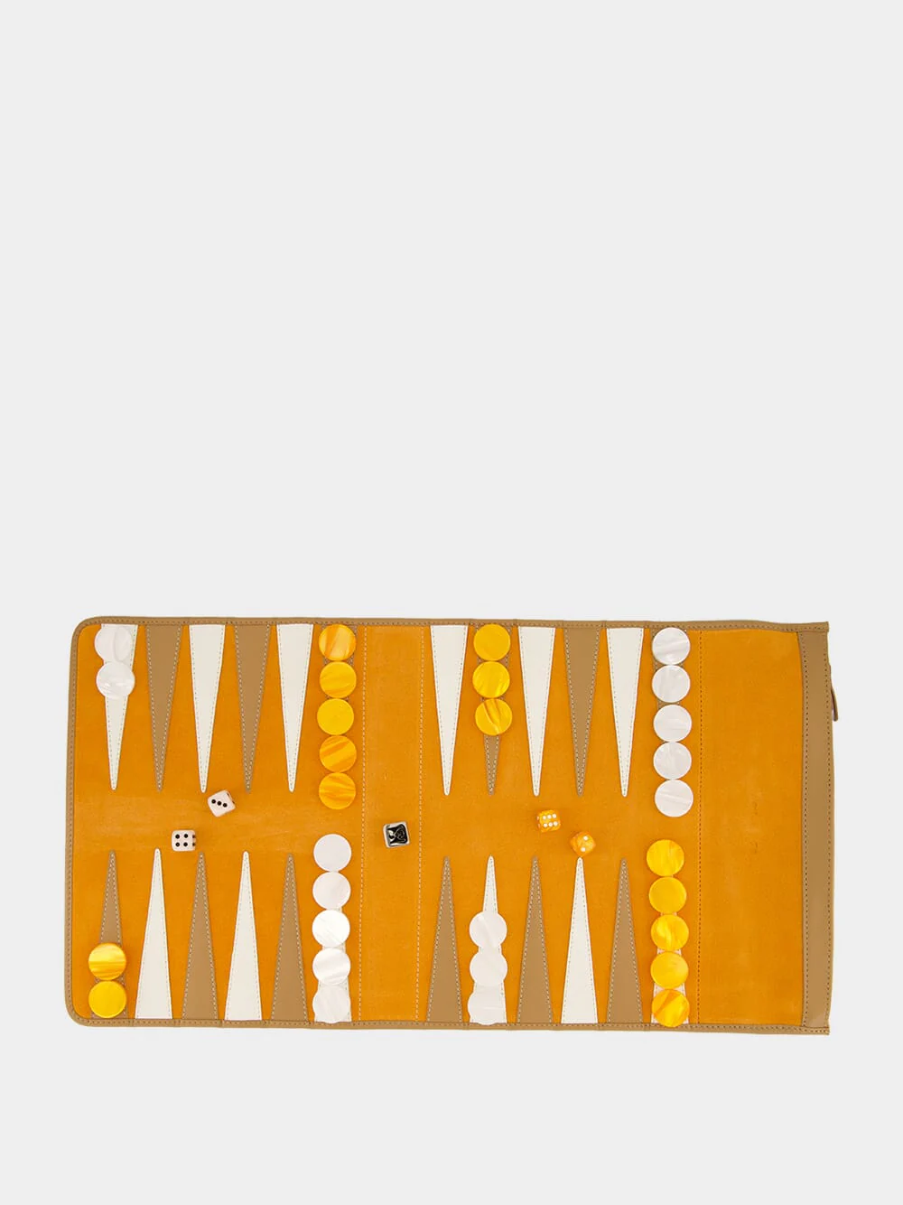 Orange Travel Backgammon Set - Image 2