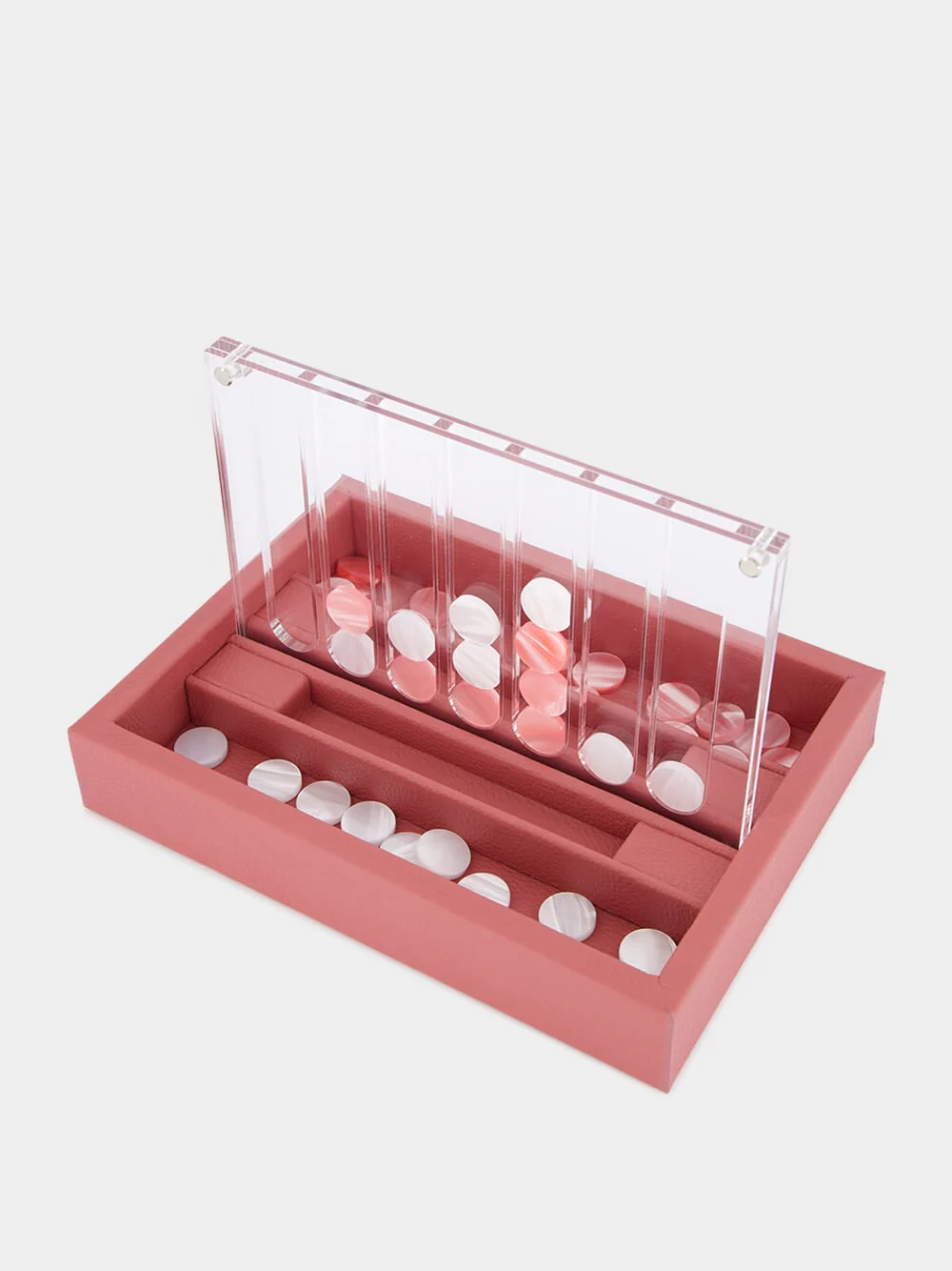 Bois de Rose Leather Connect 4 Game