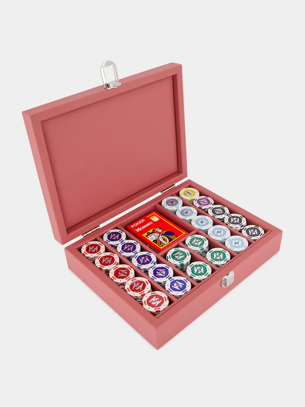 Bois de Rose Leather Poker Set - Image 2