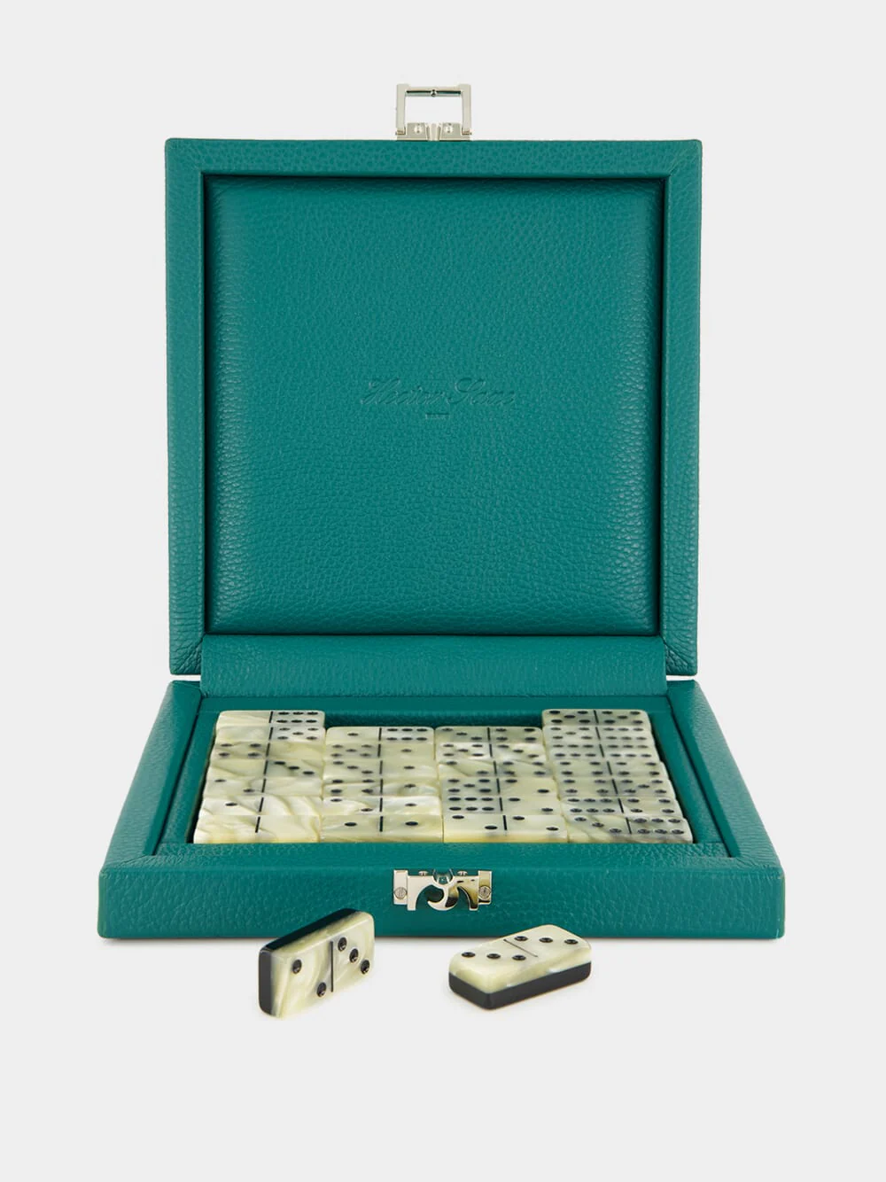 Deluxe Domino Set Buffalo Avocado