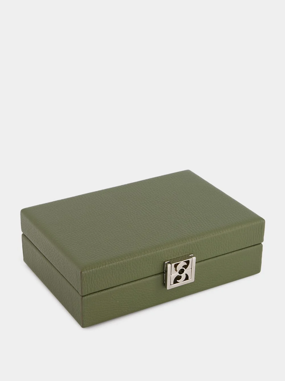 Khaki Clair Leather Cards Set - Image 3
