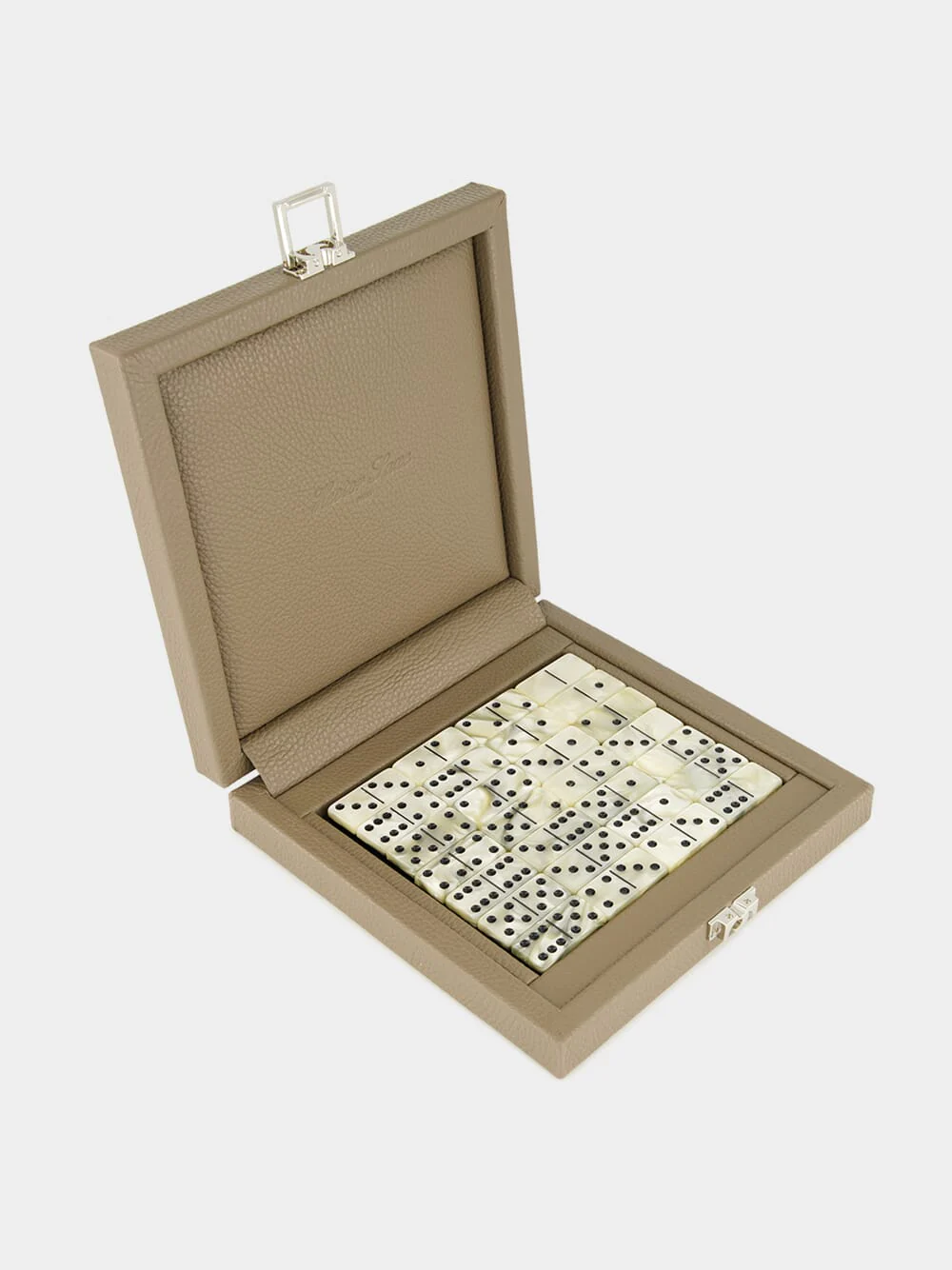 Taupe Deluxe Domino Set - Image 2