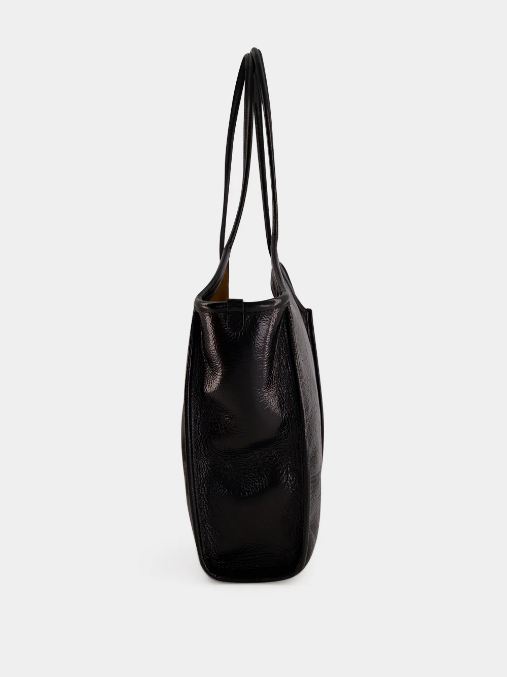 Black Calella Squared Medium Tote Bag - Image 3