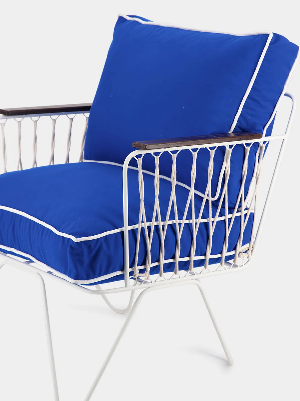 Croisette Blue Armchair - Image 4