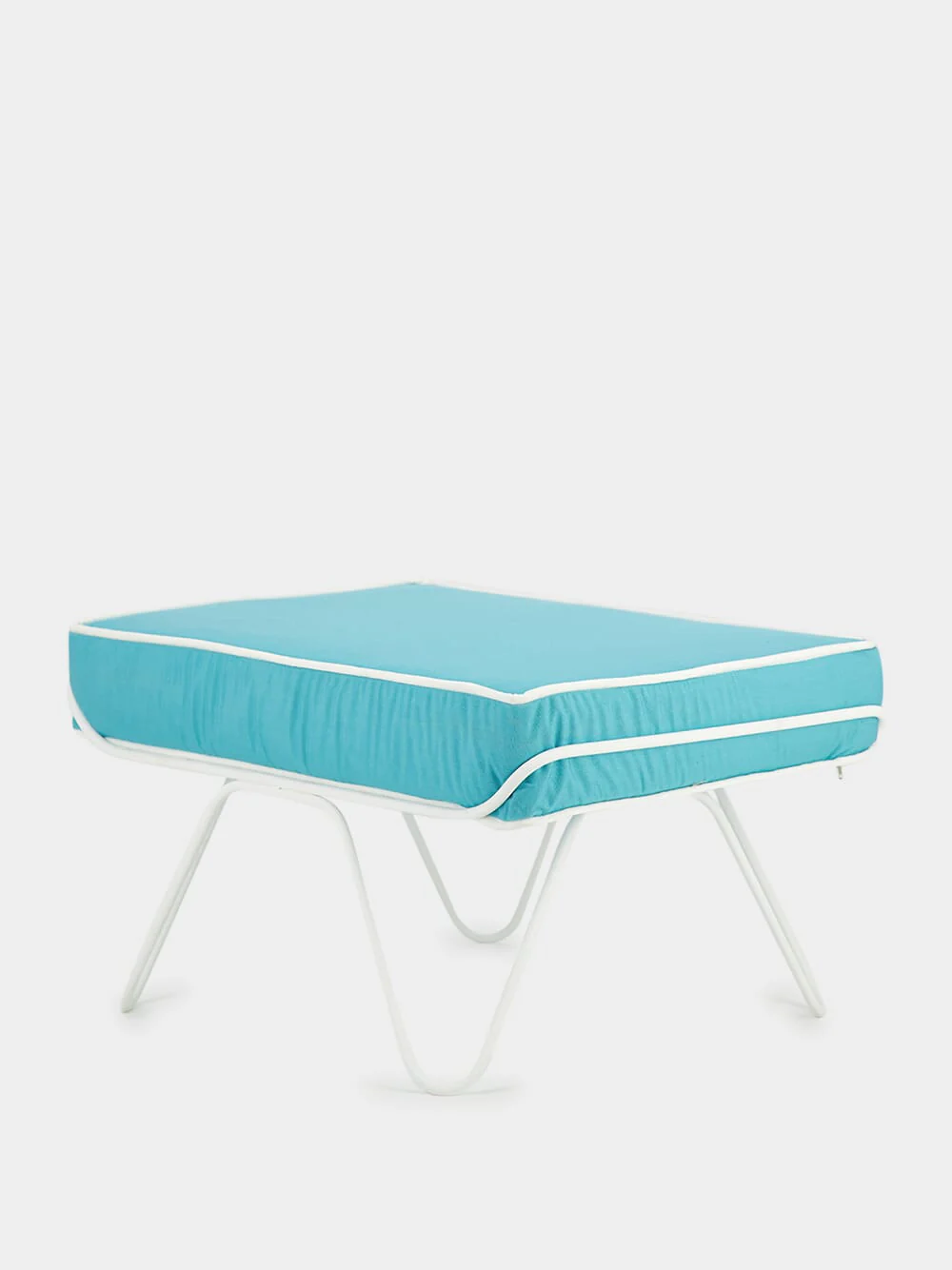 Croisette Light Blue Pouffe - Image 2