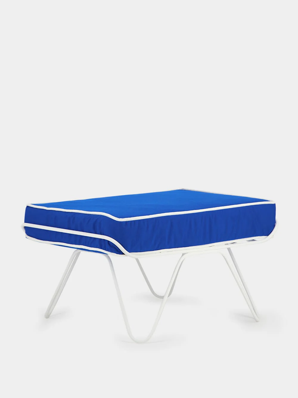 Croisette Blue Pouffe - Image 3