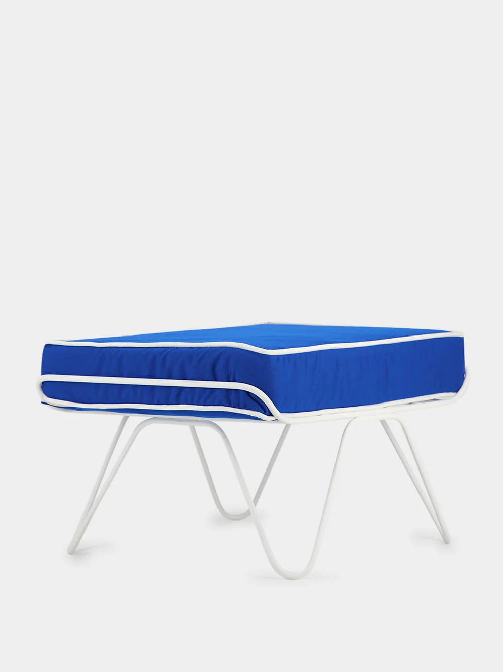 Croisette Blue Pouffe - Image 4