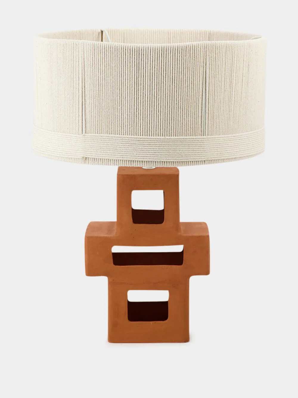 Eros Terracotta Ceramic Table Lamp