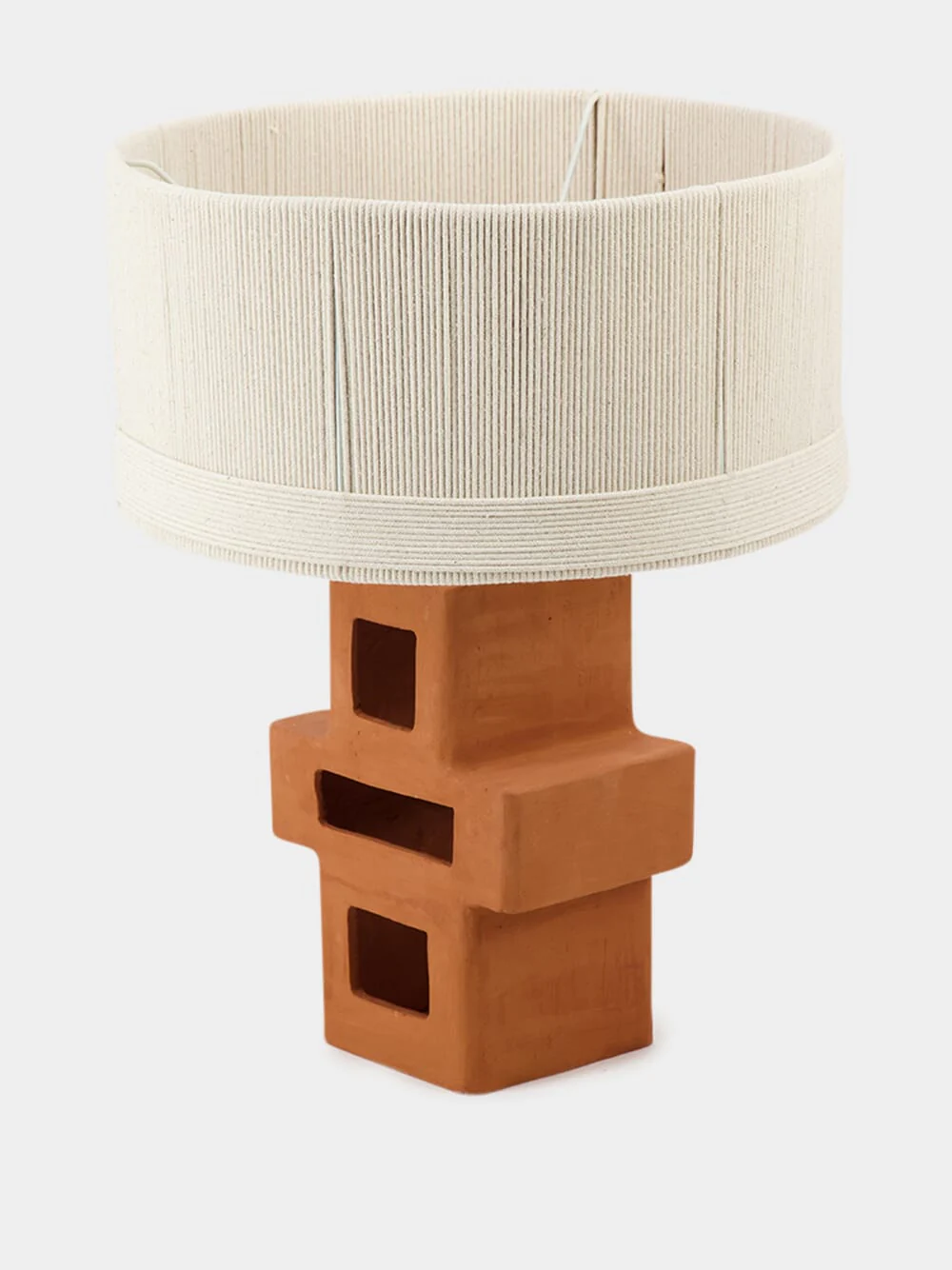 Eros Terracotta Ceramic Table Lamp - Image 2