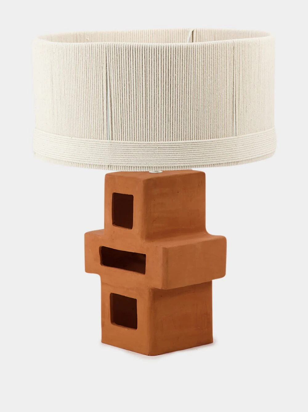 Eros Terracotta Ceramic Table Lamp - Image 3