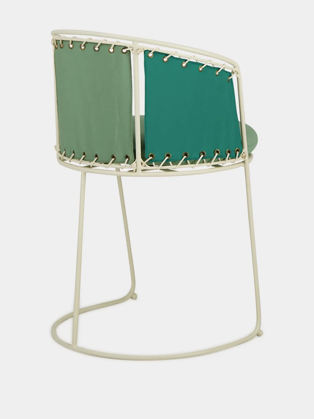 Fern Green Outdoor Chair with Canvas - Image 3