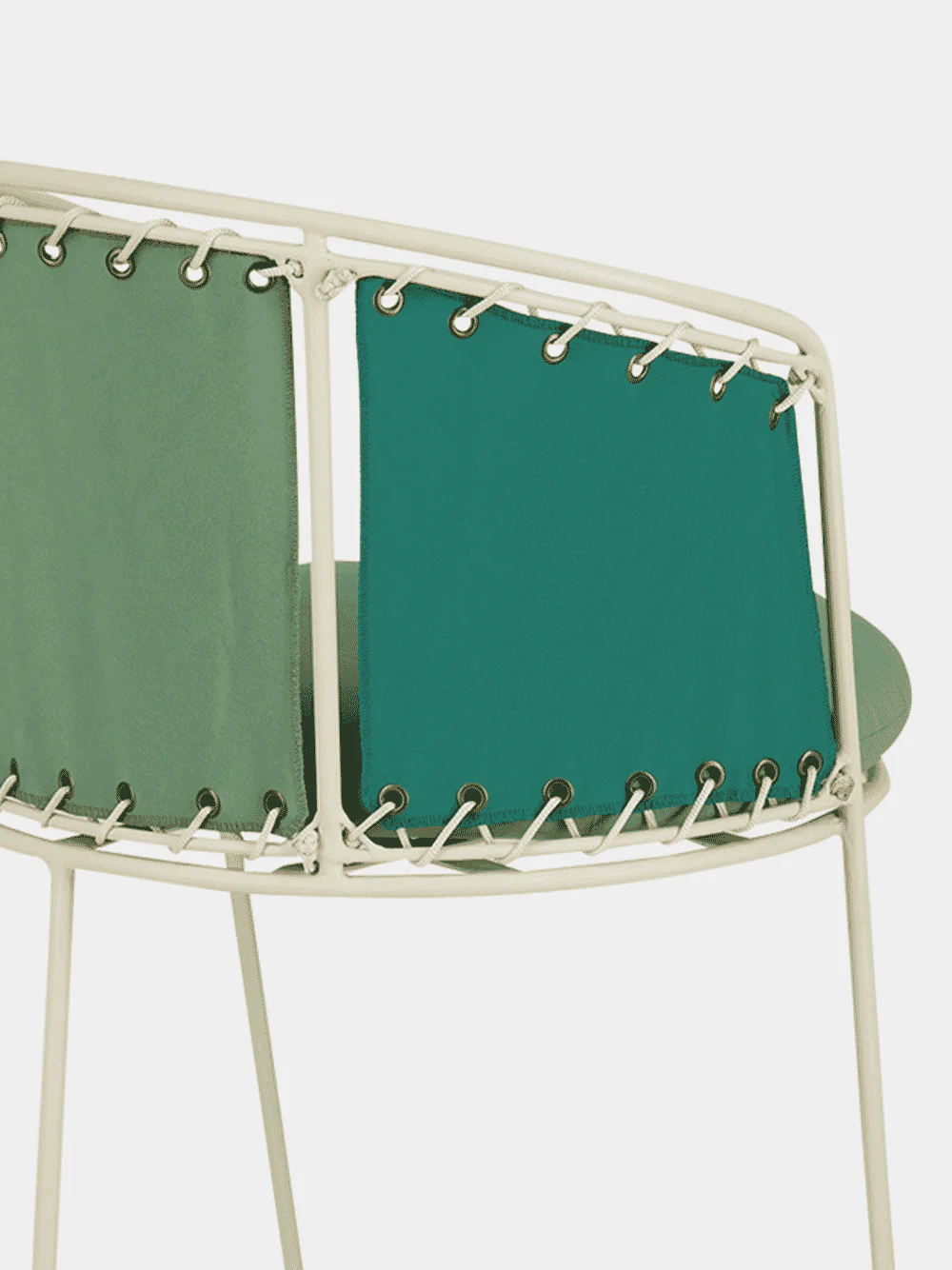 Fern Green Outdoor Chair with Canvas - Image 4