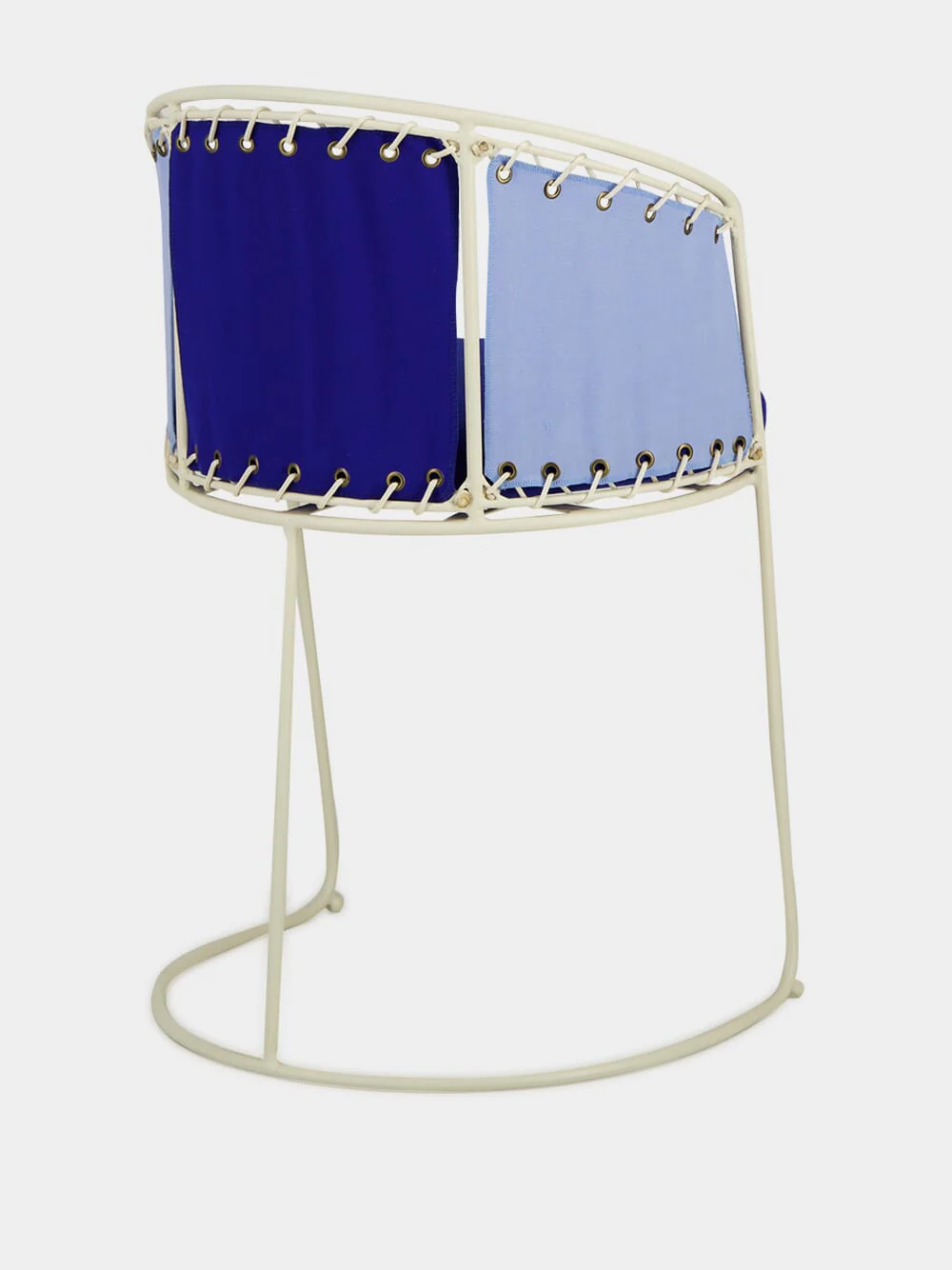 Ocean Blue Outdoor Chair with Canvas - Image 4