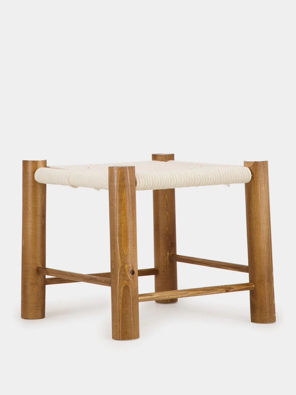 Wooden Stool Carlo - Image 4