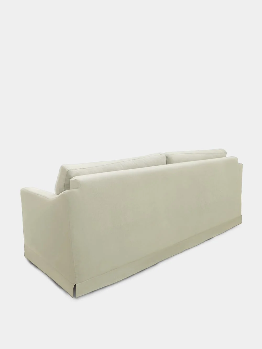 Carlos Natural Linen Four-Seater Sofa - Image 3